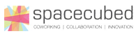 Spacecubed logo.
